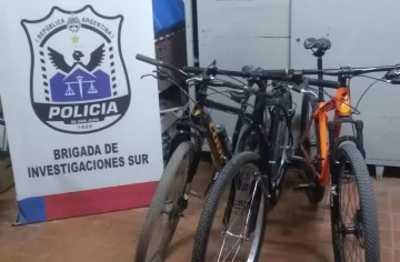 Recuperan 3 bicicletas robadas Recuperan 3 bicicletas robadas