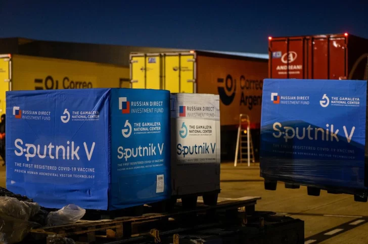 Sputnik: llegan segundas dosis y lunes arranca la producción local Sputnik: llegan segundas dosis y lunes arranca la producción local