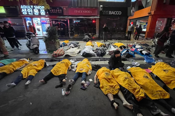 Halloween trágico en la capital de Corea del Sur: 146 muertos