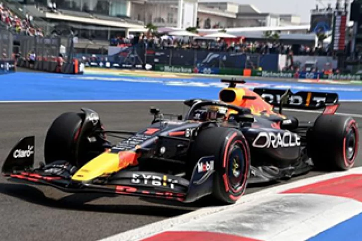 Verstappen y su dominio en México
