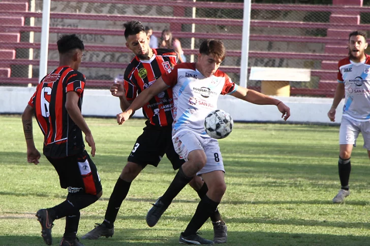 San Martín tuvo su primera alegría