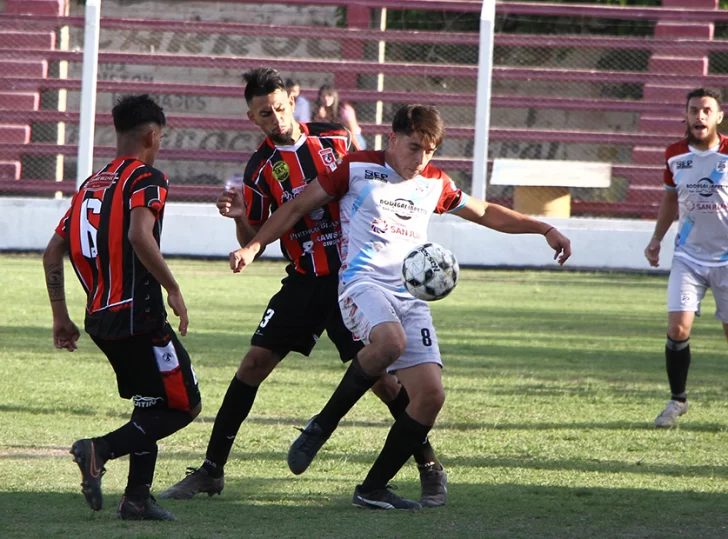 San Martín tuvo su primera alegría