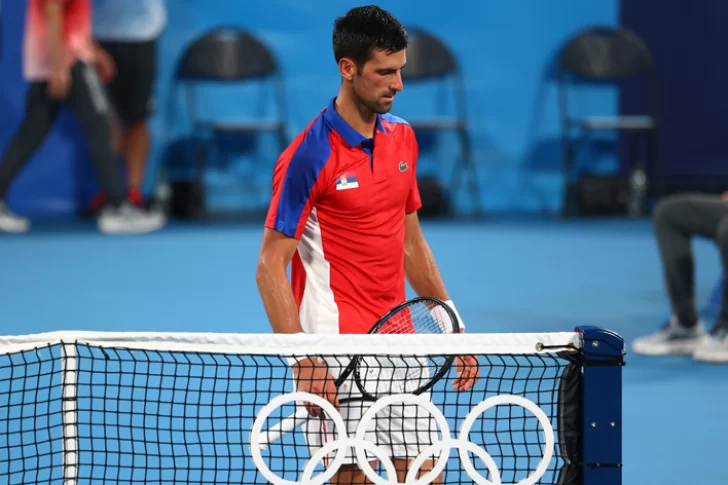 Un golpe inesperado para Djokovic en las semis