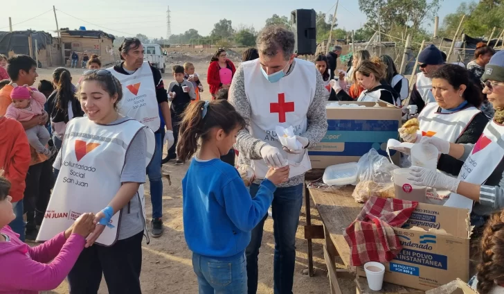 Actividad social con niños