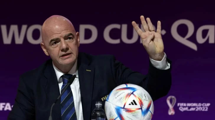 La palabra de Infantino para defender a Qatar: “Me siento árabe, gay y trabajador migrante” La palabra de Infantino para defender a Qatar: “Me siento árabe, gay y trabajador migrante”
