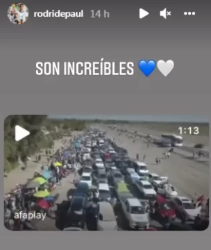 El tremendo elogio de Rodrigo De Paul a los hinchas sanjuaninos: “Son increíbles” El tremendo elogio de Rodrigo De Paul a los hinchas sanjuaninos: “Son increíbles”