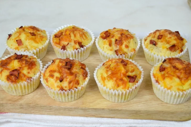 Muffins salados, una nueva opción para los amantes de los bocadillos salados