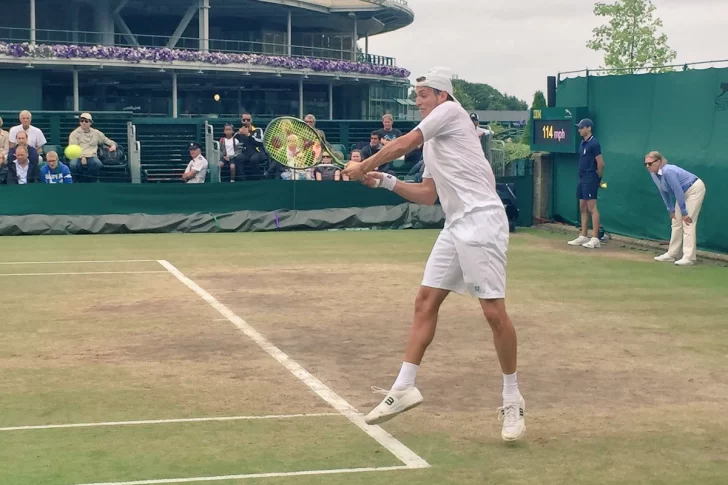 Axel Geller perdió la final junior en singles, pero se consagró en dobles