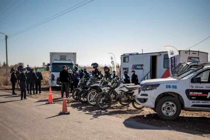 Instalaron una nueva unidad policial en Médano de Oro