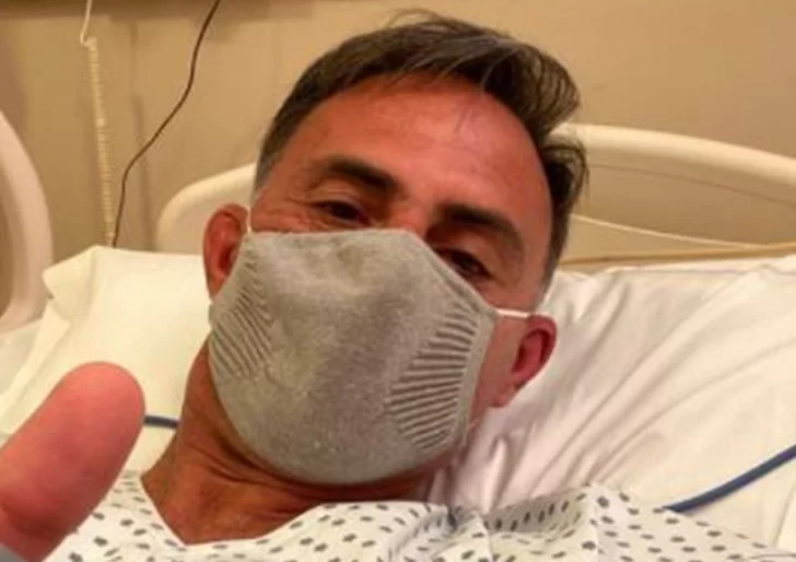 Internaron a Diego Latorre por una complicación derivada del coronavirus Internaron a Diego Latorre por una complicación derivada del coronavirus
