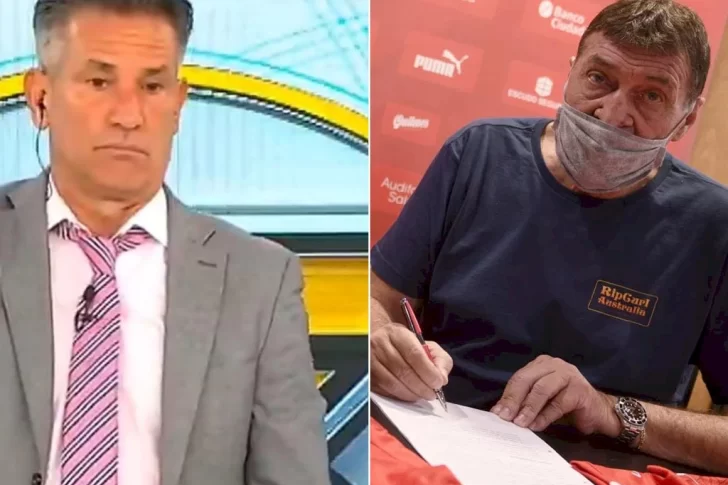 Diego Díaz imitó la voz de Falcioni y volvió a quedar en el centro de la polémica