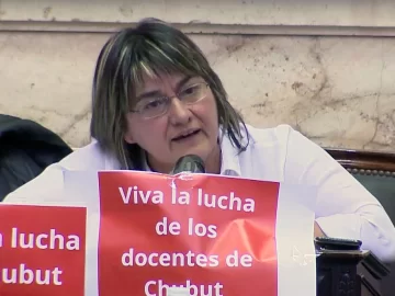 La diputada que terminó su mandato y volvió a barrer en la terminal de Once La diputada que terminó su mandato y volvió a barrer en la terminal de Once