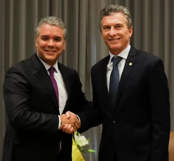 Macri y su par colombiano evalúan denunciar a Venezuela ante la Corte Penal Internacional Macri y su par colombiano evalúan denunciar a Venezuela ante la Corte Penal Internacional