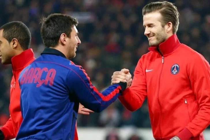 Revelan la charla que tuvo Messi con David Beckham: ¿jugará en la MLS?