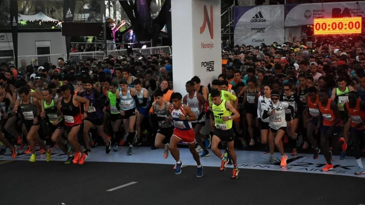Murió un corredor en la media maratón de Buenos Aires Murió un corredor en la media maratón de Buenos Aires