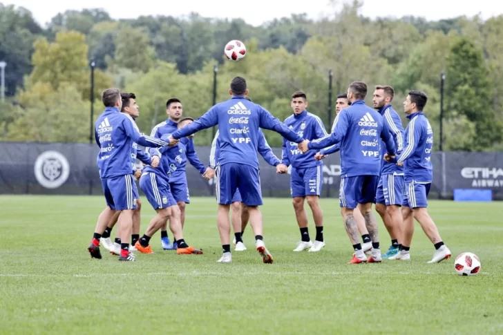La Selección tuvo su última práctica antes del choque ante Colombia La Selección tuvo su última práctica antes del choque ante Colombia