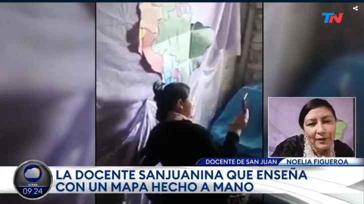 La historia de la docente sanjuanina llegó a medios nacionales: “Los chicos quieren volver a las aulas” La historia de la docente sanjuanina llegó a medios nacionales: “Los chicos quieren volver a las aulas”