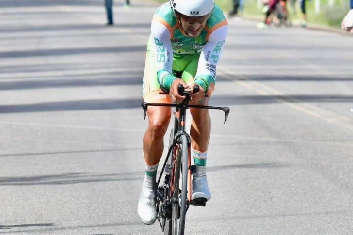 Juan Pablo Dotti, el más veloz en la primera etapa de la Vuelta a La Bebida