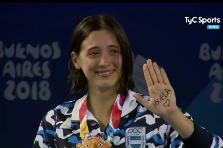 Delfina Pignatiello logró la medalla plateada y le dio la segunda conquista a Argentina