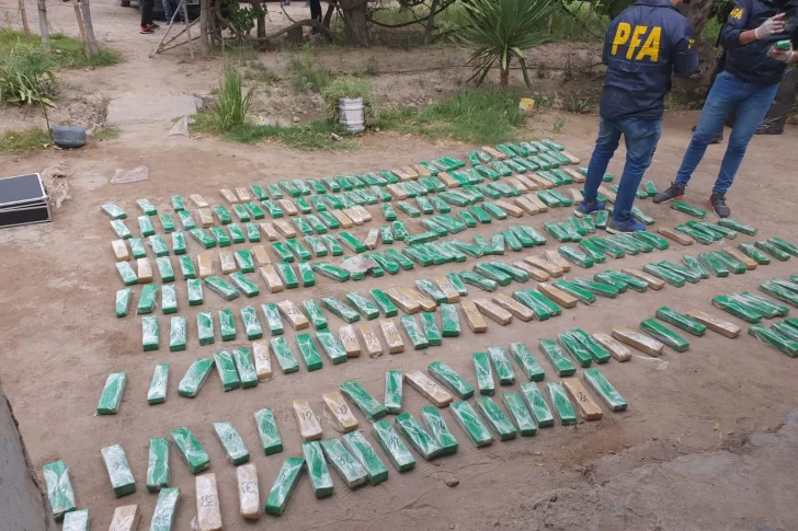 Secuestraron 193 kilos de droga en la mayor incautación de la historia de San Juan