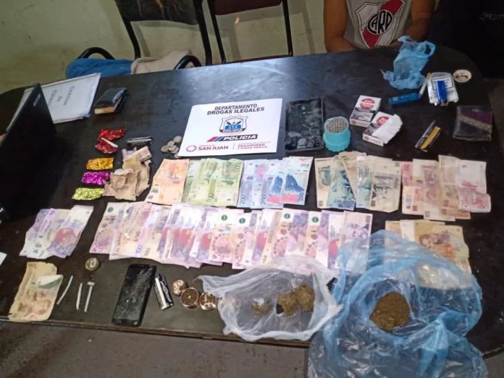 Atraparon al ‘Chileno’ de la Villa Hipódromo con cerca de 200 gramos de marihuana