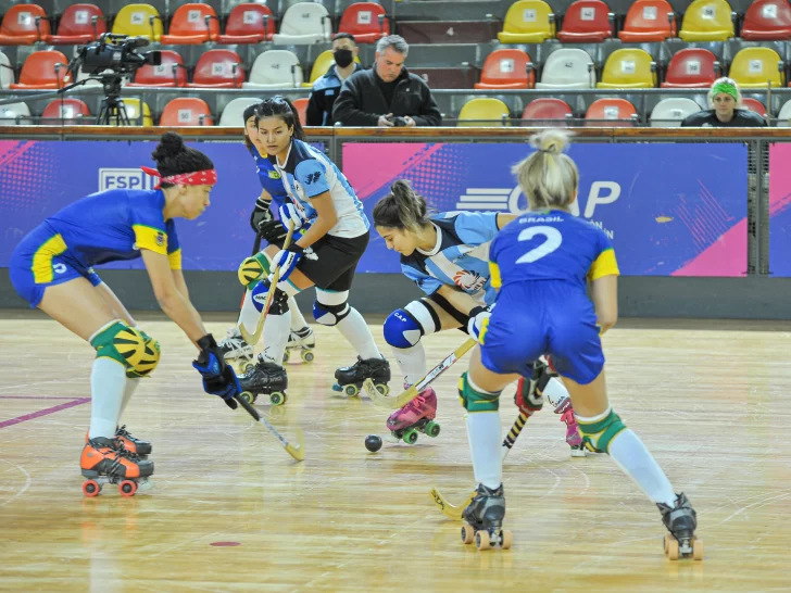 ‘Naciones’ del hockey sobre patines: las juveniles de Argentina apabullaron 9-1 a Brasil ‘Naciones’ del hockey sobre patines: las juveniles de Argentina apabullaron 9-1 a Brasil