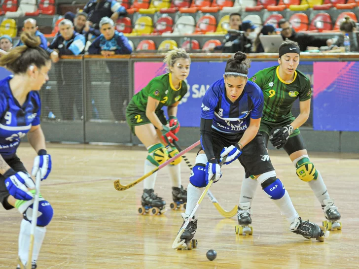 Argentina y Chile ganaron y definirán el oro en el hockey sobre patines femenino