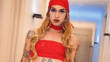 El destape hot de Dyhzy en el baño de la Quinta de Olivos El destape hot de Dyhzy en el baño de la Quinta de Olivos