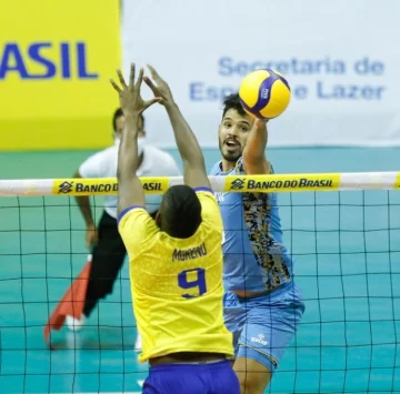 Argentina no pudo con Brasil y quedó segundo en el Sudamericano de Vóley Argentina no pudo con Brasil y quedó segundo en el Sudamericano de Vóley