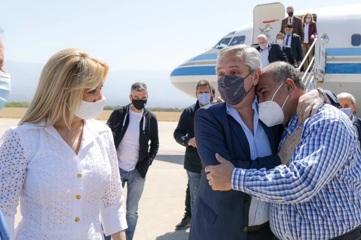 Alberto Fernández, en La Rioja reunido con los gobernadores peronistas