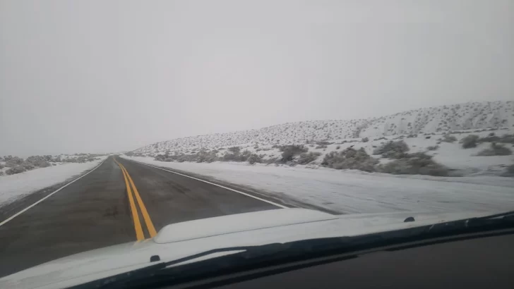 Iglesia y Calingasta amanecieron con un manto blanco en pleno septiembre Iglesia y Calingasta amanecieron con un manto blanco en pleno septiembre