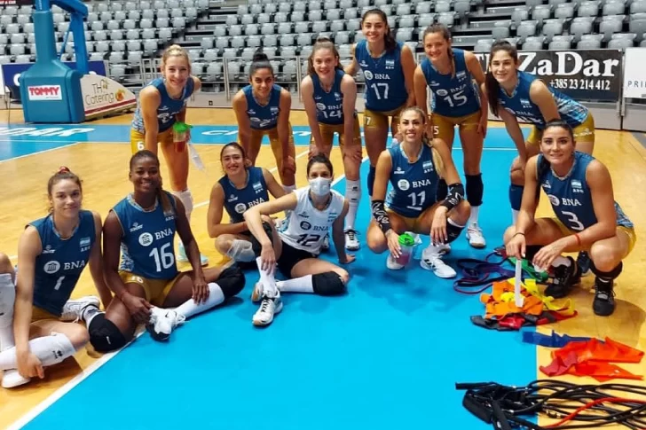 Con diez puntos de Candelaria Herrera, Las Panteras derrotaron a Croacia