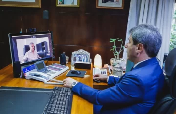 Uñac y el director de la empresa Raffo quieren contar con más mano de obra local Uñac y el director de la empresa Raffo quieren contar con más mano de obra local