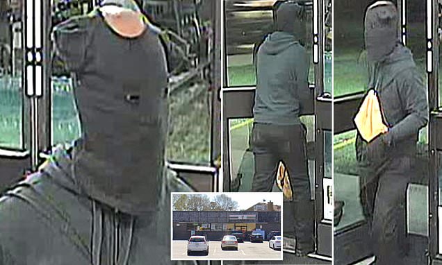 Fue a robar un minimercado con un cuchillo y una remera de bebé en la cabeza Fue a robar un minimercado con un cuchillo y una remera de bebé en la cabeza