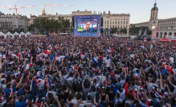 Francia prohibió las pantallas gigantes durante el Mundial Francia prohibió las pantallas gigantes durante el Mundial