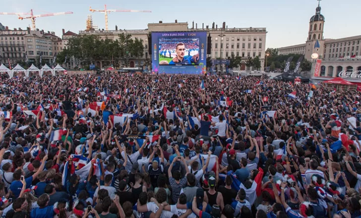 Francia prohibió las pantallas gigantes durante el Mundial Francia prohibió las pantallas gigantes durante el Mundial