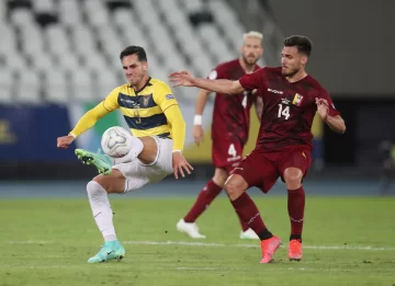 Ecuador y Venezuela empataron en un partidazo