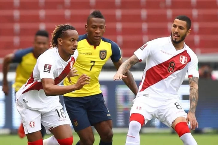 El Perú de Gareca le ganó al Ecuador de Alfaro en Quito