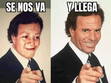 Los memes virales de Julio Iglesias, un clásico de esta altura del año