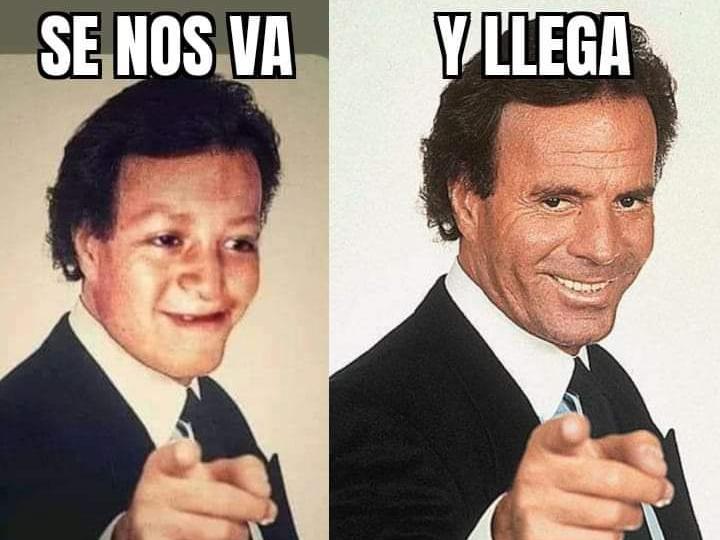 Los memes virales de Julio Iglesias, un clásico de esta altura del año