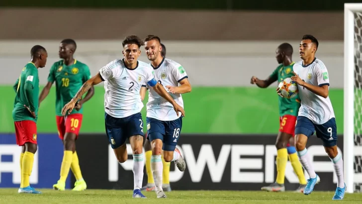 El Sub 17 argentino le ganó 3-1 a Camerún y quedó a un paso de clasificar El Sub 17 argentino le ganó 3-1 a Camerún y quedó a un paso de clasificar