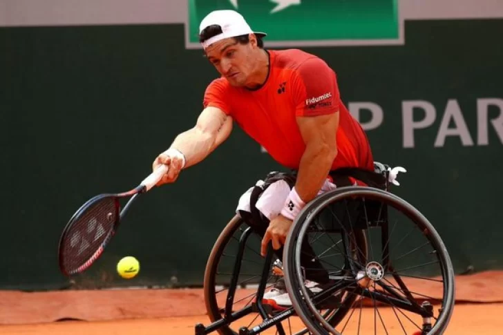 Gustavo Fernández perdió la final de dobles en tenis adaptado en París