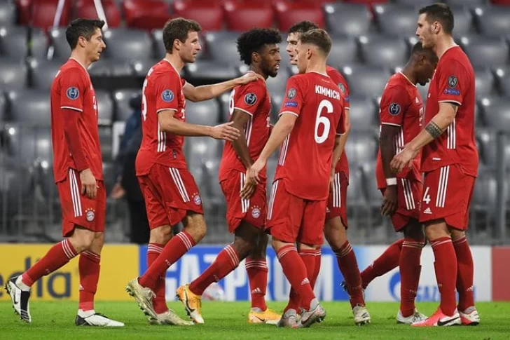 Bayern Munich, último campeón, aplastó al Atlético Madrid de Simeone