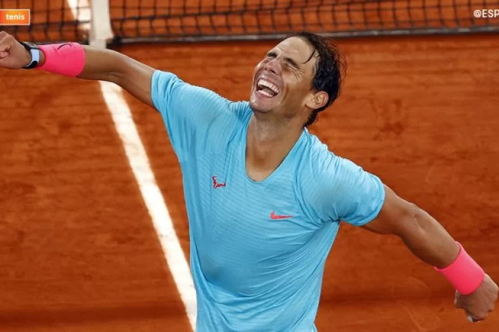 Nadal, campeón: aplastó a Djokovic en la final y alcanzó el récord de Roger Federer