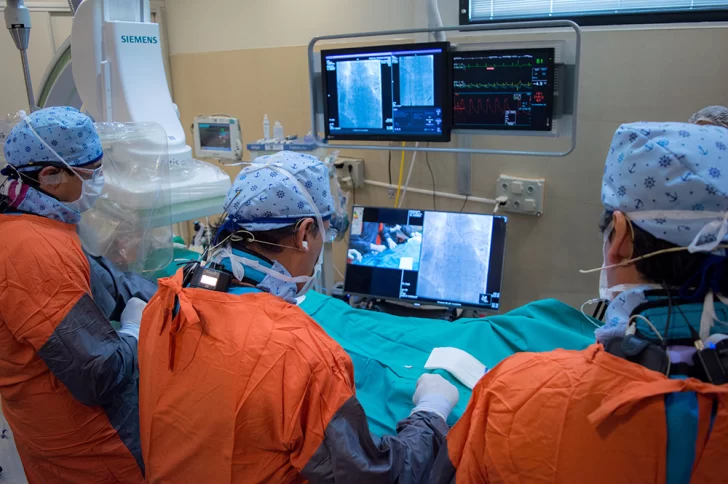 Novedoso procedimiento por hemodinamia en Córdoba y el país