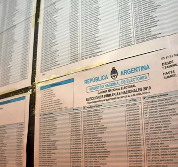 Dónde voto: publicaron el padrón provisional de las elecciones nacionales de 2023