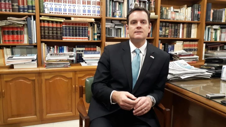 El Embajador interino de EEUU, en Diario de Cuyo: “Las empresas norteamericanas ven con nuevos ojos a la Argentina”