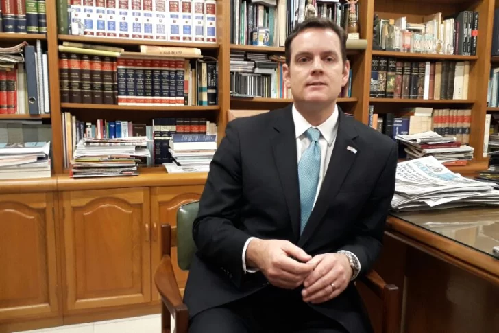 El Embajador interino de EEUU, en Diario de Cuyo: “Las empresas norteamericanas ven con nuevos ojos a la Argentina”