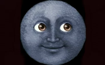 Conocé el verdadero significado del emoji de la luna negra con rostro Conocé el verdadero significado del emoji de la luna negra con rostro