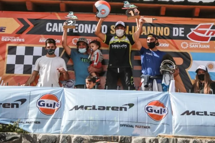 Enduro: el barrealino Luciano Sosa se impuso en las dunas de la Difunta Correa